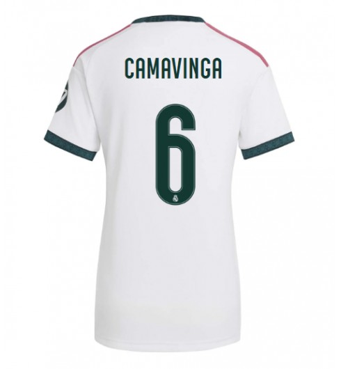 Real Madrid Eduardo Camavinga #6 Hjemmedrakt Dame 2026-27 Korte ermer Real Madrid Eduardo Camavinga #6 Hjemmedrakt Dame 2026-27 Korte ermer
